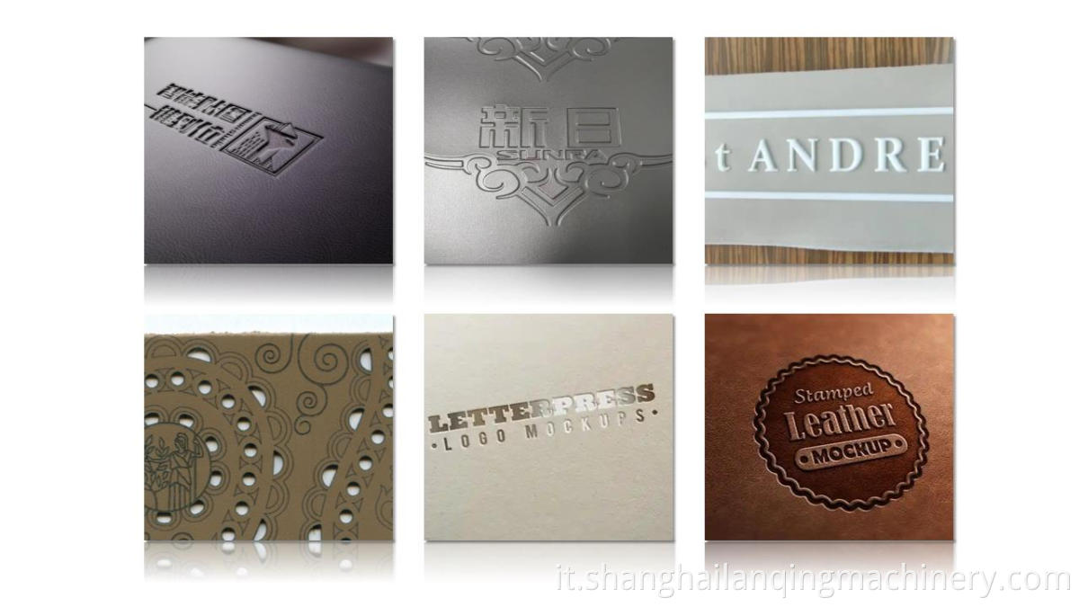 Leather embossing high-frequency welders